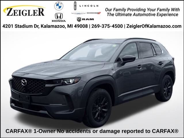 Machine Gray Metallic 2025 Mazda CX-50 SUV / Crossover All-Wheel Drive Continuously Variable Transmission