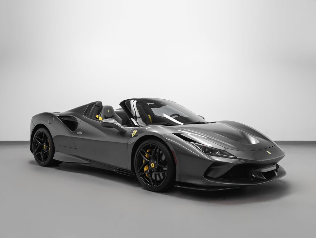 Grigio Silverstone Metallic 2022 Ferrari F8 Convertible Rear-Wheel Drive 7-Speed Automatic