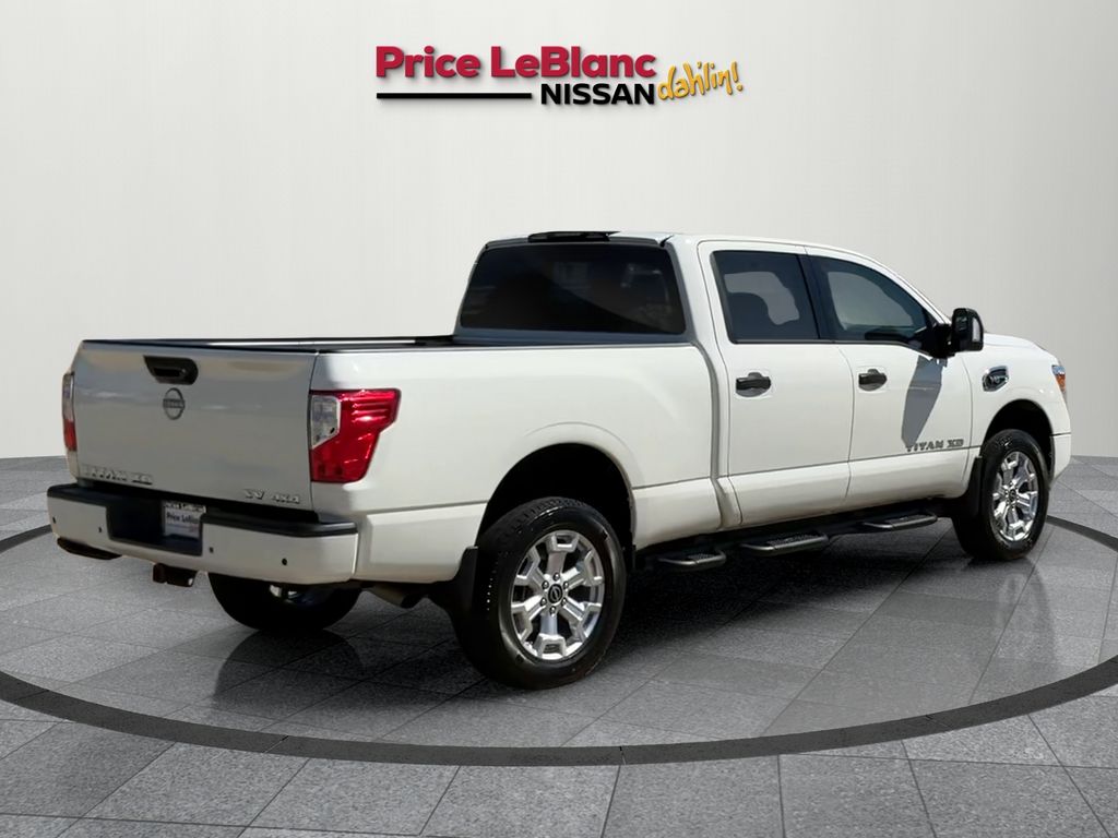 2024 Nissan Titan XD SV White at Browns Ford of Johnstown