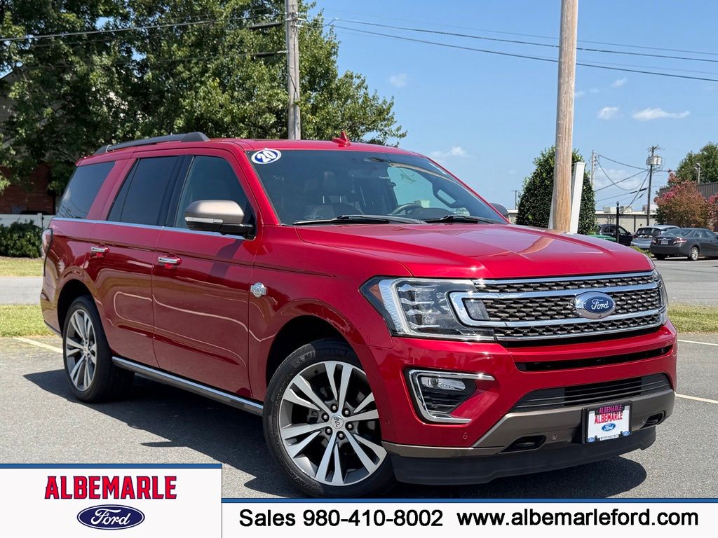 Red Metallic 2020 Ford Expedition SUV / Crossover Four-Wheel Drive Automatic