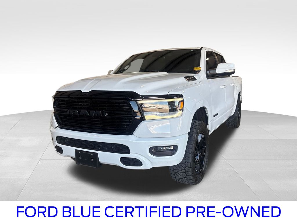 Bright White Clearcoat 2020 RAM 1500 Pickup Truck 8-Speed Automatic