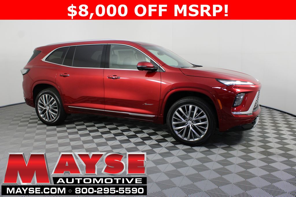 Cherry Red Tintcoat 2026 Buick Enclave Avenir FWD SUV / Crossover Front-Wheel Drive 8-Speed Automatic