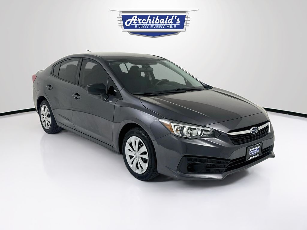 Magnetite Gray Metallic 2022 Subaru Impreza Sedan All-Wheel Drive 5-Speed Manual