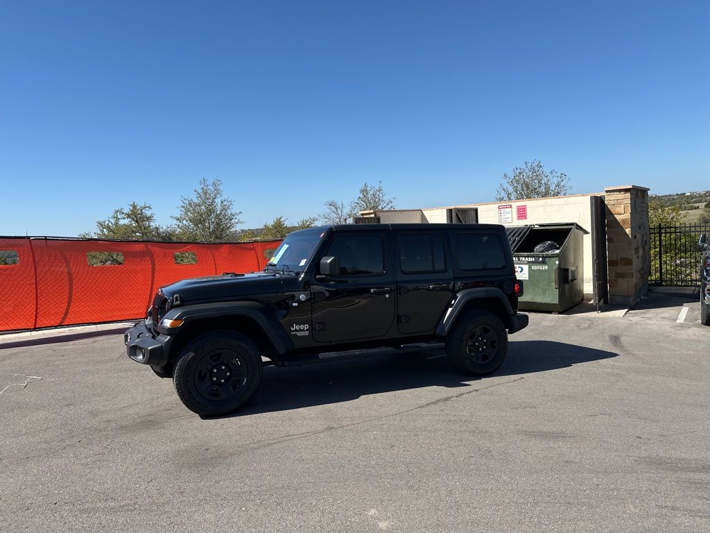 Used Car 2021 Jeep Wrangler  Unlimited Sport For Sale Under $30,000 In Austin, Texas