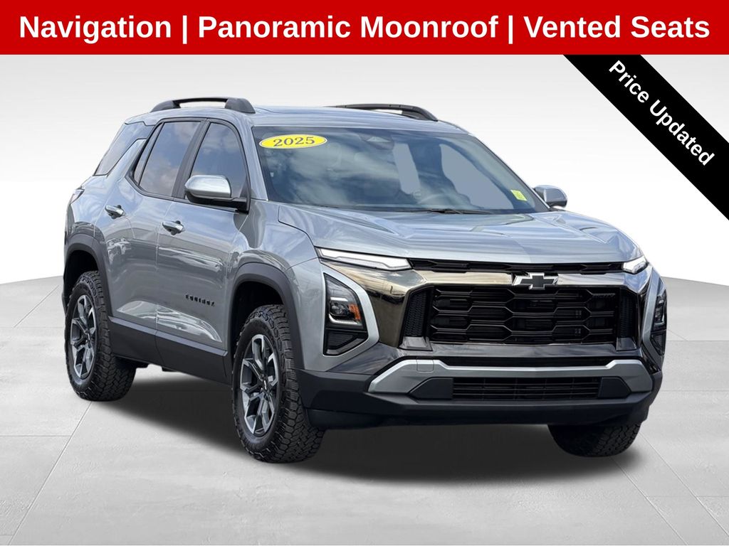 Sterling Gray Metallic 2025 Chevrolet Equinox ACTIV FWD SUV / Crossover Front-Wheel Drive Continuously Variable Transmission
