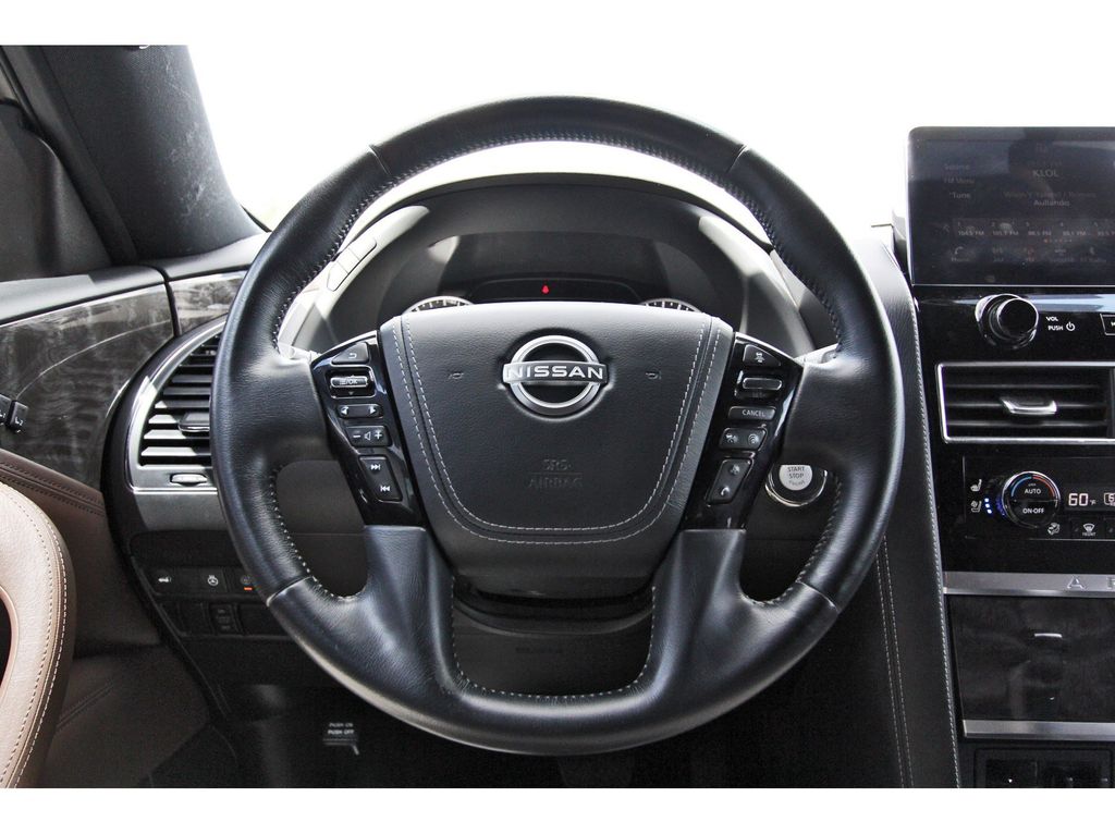 2021 Nissan Armada Platinum Red at Parkway Family Mazda