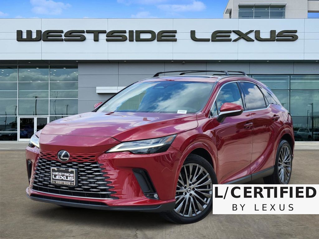 Matador Red Mica 2023 Lexus RX Hybrid 350h AWD SUV / Crossover All-Wheel Drive Continuously Variable Transmission