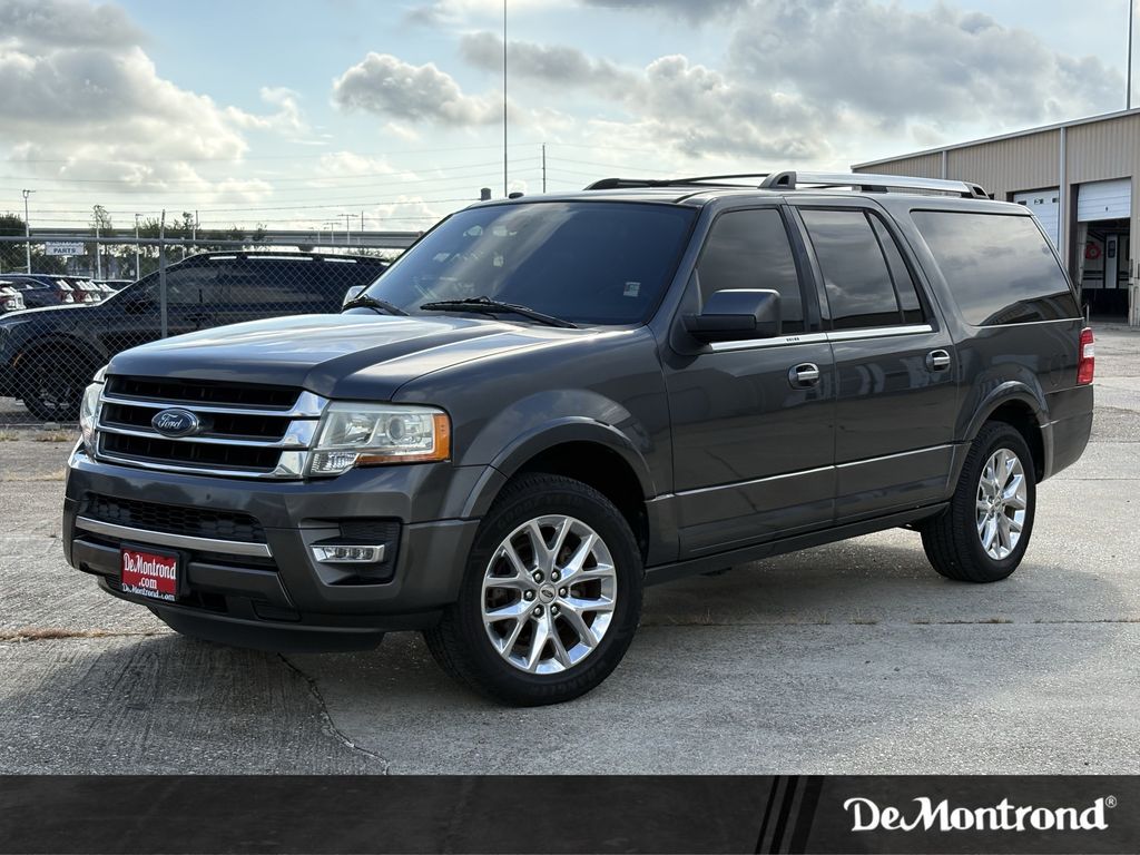 2017 Ford Expedition EL Limited Gray at Texan Dodge Chrysler Jeep Ram