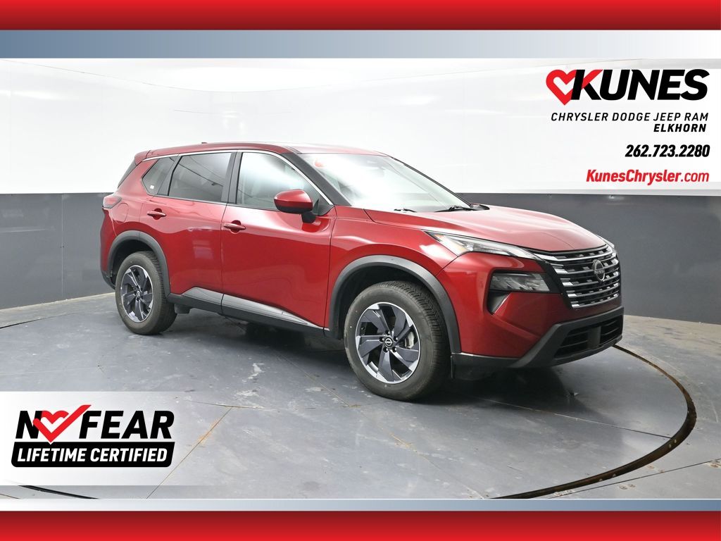 Red (Scarlet Ember Tintcoat) 2025 Nissan Rogue SUV / Crossover Front-Wheel Drive Continuously Variable Transmission