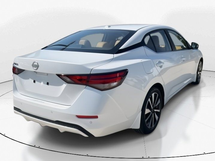 2025 Aspen White Tricoat Nissan Sentra SV FWD Sedan