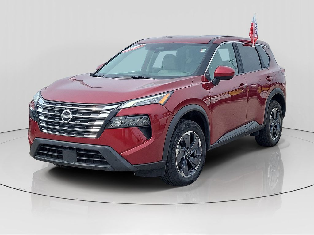 Red (Scarlet Ember Tintcoat) 2025 Nissan Rogue SUV / Crossover Front-Wheel Drive Continuously Variable Transmission