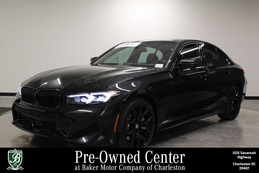 Black Sapphire Metallic 2026 BMW 3 Series 330i xDrive Sedan All-Wheel Drive 8-Speed Automatic