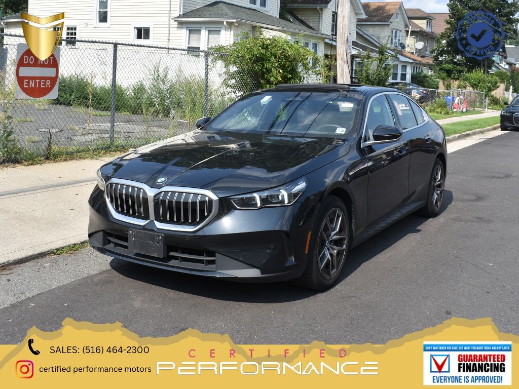 Black Sapphire Metallic 2026 BMW 5 Series Sedan All-Wheel Drive 8-Speed Automatic