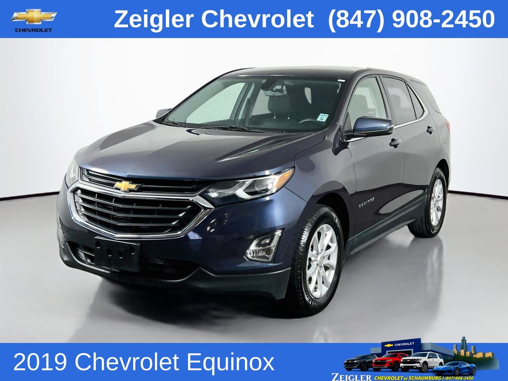 Storm Blue Metallic 2019 Chevrolet Equinox SUV / Crossover Front-Wheel Drive 6-Speed Automatic Overdrive
