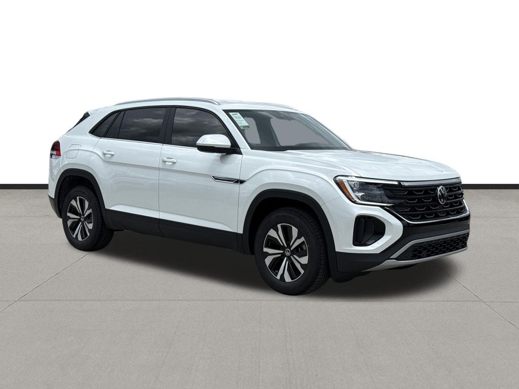 2026 Volkswagen Atlas Cross Sport 2.0T SE White at DeMontrond Auto Country