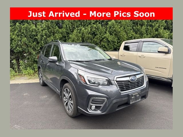 Magnetite Gray Metallic 2021 Subaru Forester SUV / Crossover All-Wheel Drive Continuously Variable Transmission