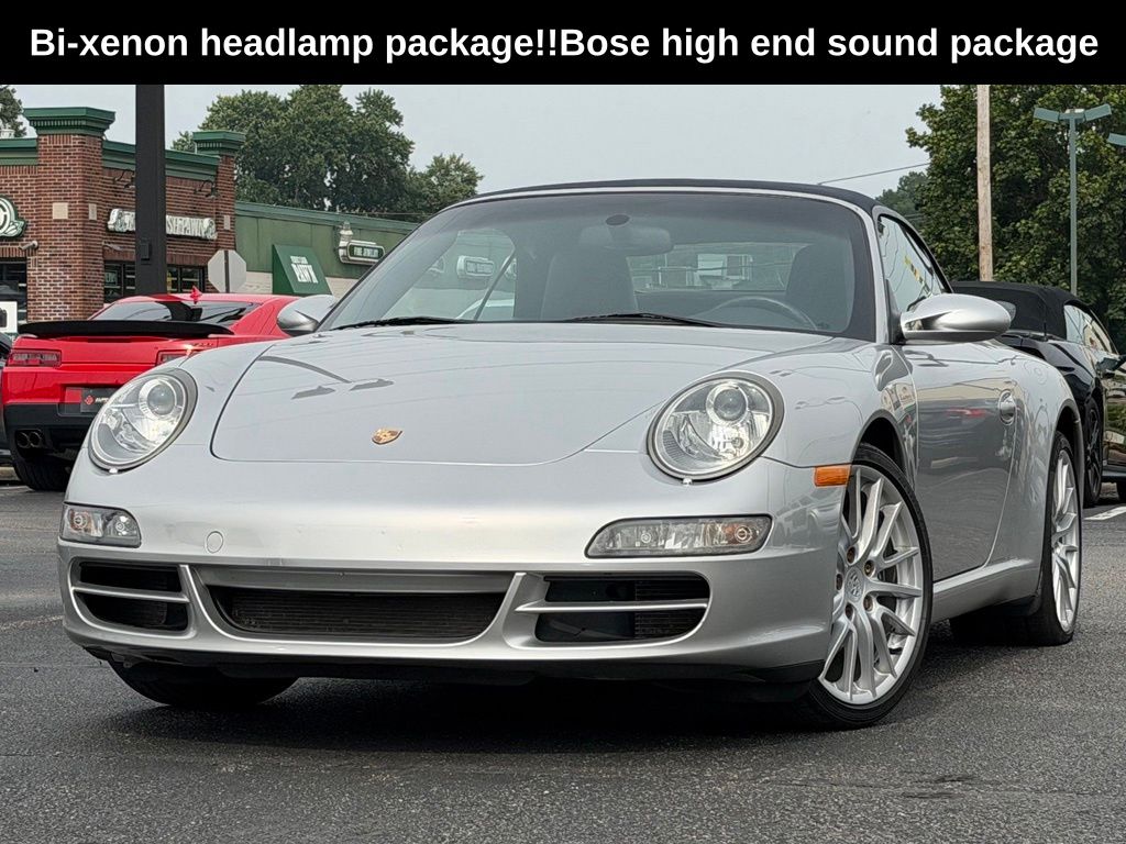 2006 Porsche 911 Plata Descapotable Tracción trasera 