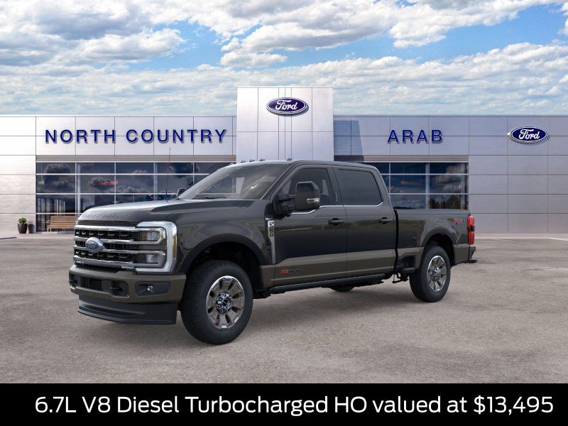 Agate Black Metallic 2026 Ford F-250 Super Duty Pickup Truck Four-Wheel Drive Automatic