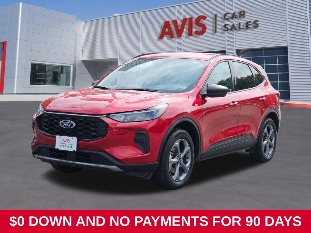 Red Metallic 2025 Ford Escape SUV / Crossover All-Wheel Drive 8-Speed Automatic