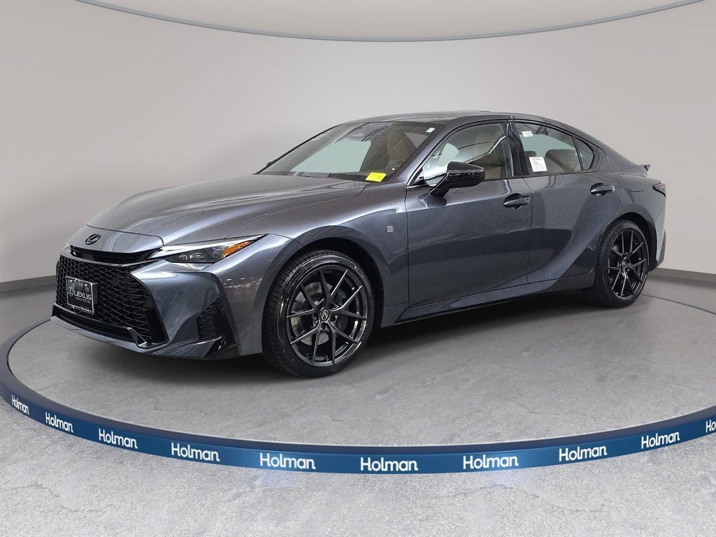 Gray 2026 Lexus IS 350 F Sport Design AWD Sedan All-Wheel Drive 6-Speed Automatic
