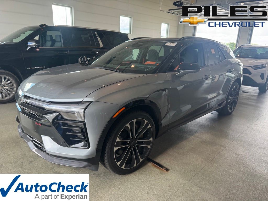 Sterling Gray Metallic 2025 Chevrolet Blazer EV SUV / Crossover All-Wheel Drive 1-Speed Automatic