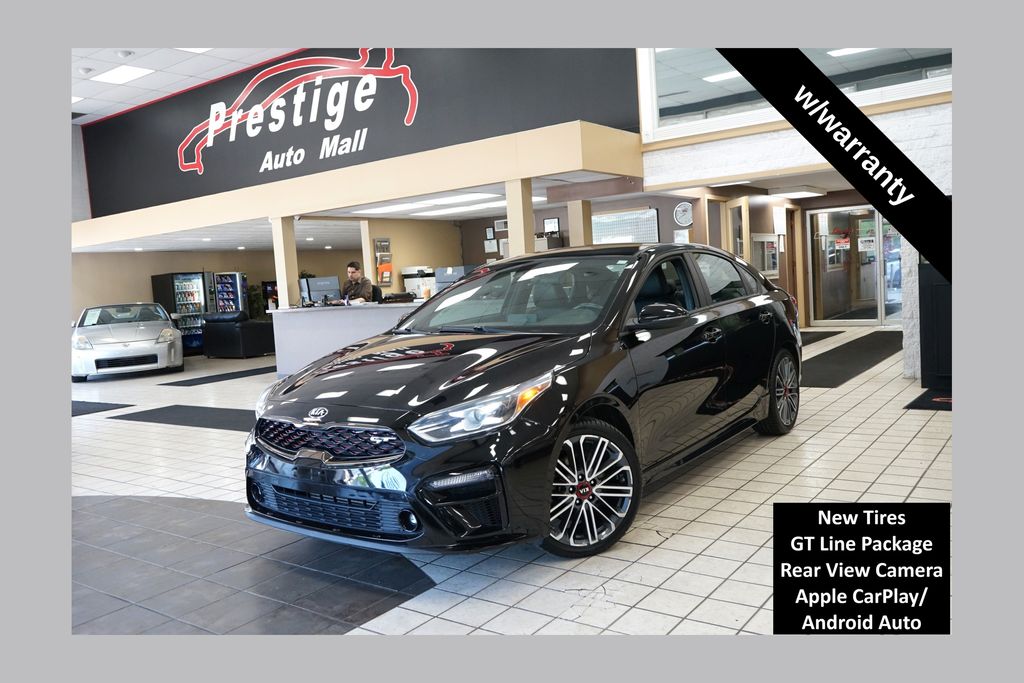 Aurora Black 2021 Kia Forte Sedan Front-Wheel Drive 7-Speed Automatic