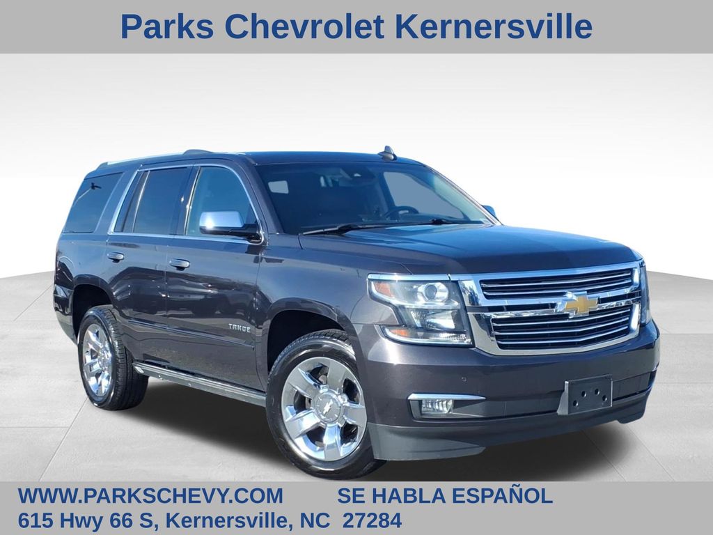 Gray (Tungsten Metallic) 2017 Chevrolet Tahoe Premier 4WD SUV / Crossover Four-Wheel Drive 6-Speed Automatic Overdrive