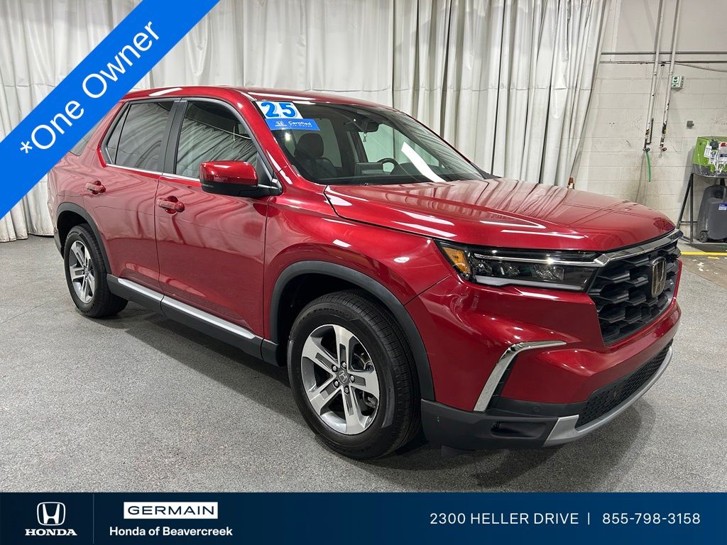 Radiant Red Metallic II 2025 Honda Pilot SUV / Crossover All-Wheel Drive Automatic
