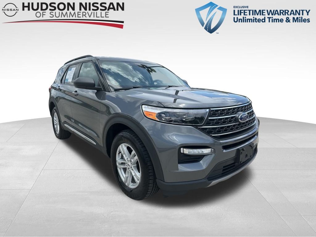 2023 Gray Metallic Ford Explorer XLT SUV