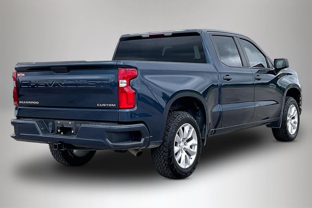 Used 2022 Chevrolet Silverado 1500 LTD Custom 4D Crew Cab