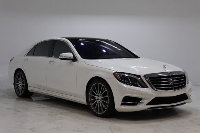 designo Diamond White 2015 Mercedes-Benz S-Class S 550 Sedan Rear-Wheel Drive 7-Speed Automatic