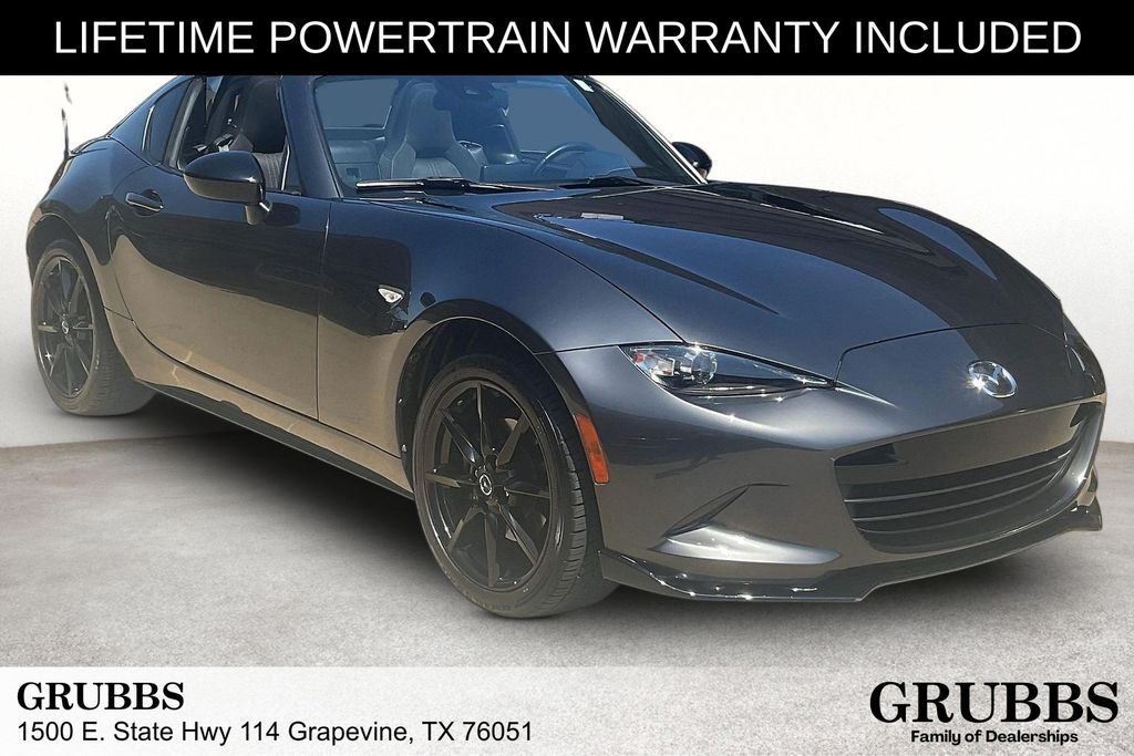 Machine Gray 2021 Mazda MX-5 Miata Convertible Rear-Wheel Drive 6-Speed Manual