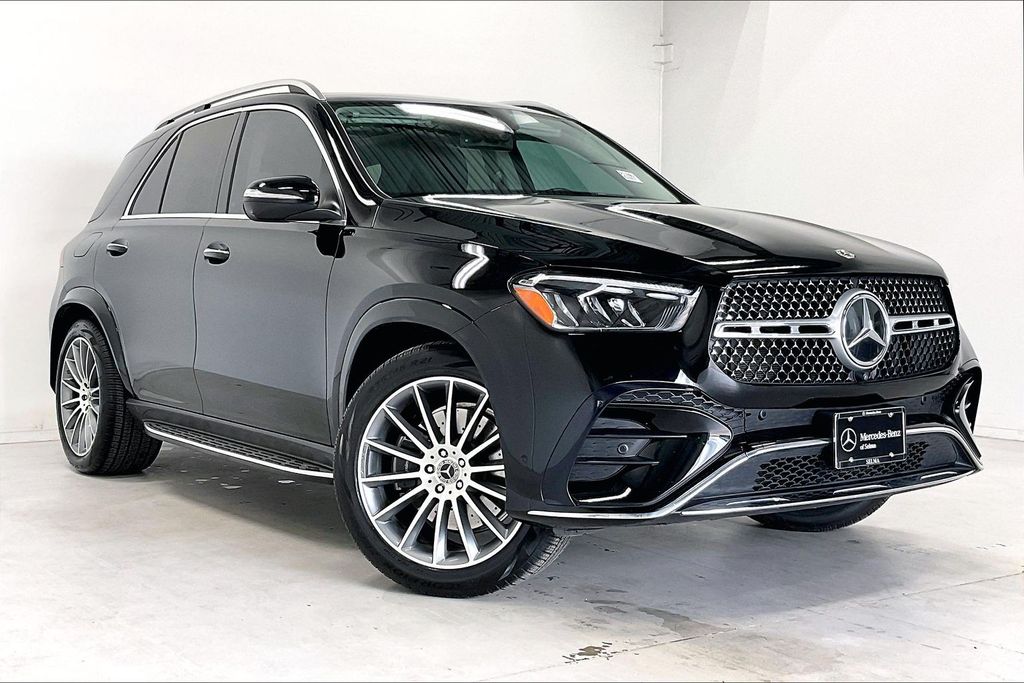 Black 2024 Mercedes-Benz GLE 350 4MATIC SUV / Crossover All-Wheel Drive 9-Speed Automatic