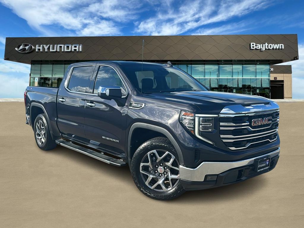 2023 GMC Sierra 1500 SLT Silver at Tom Peacock Cadillac