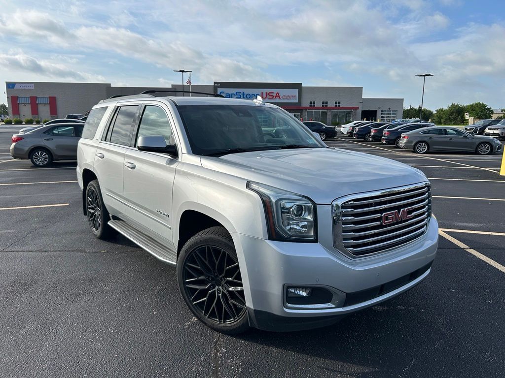Quicksilver Metallic 2018 GMC Yukon SUV / Crossover Four-Wheel Drive 6-Speed Automatic Overdrive