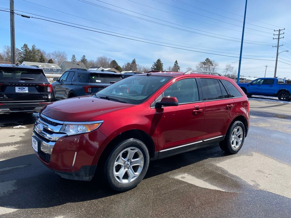 Ruby Red Metallic 2013 Ford Edge SEL AWD SUV / Crossover All-Wheel Drive 6-Speed Automatic