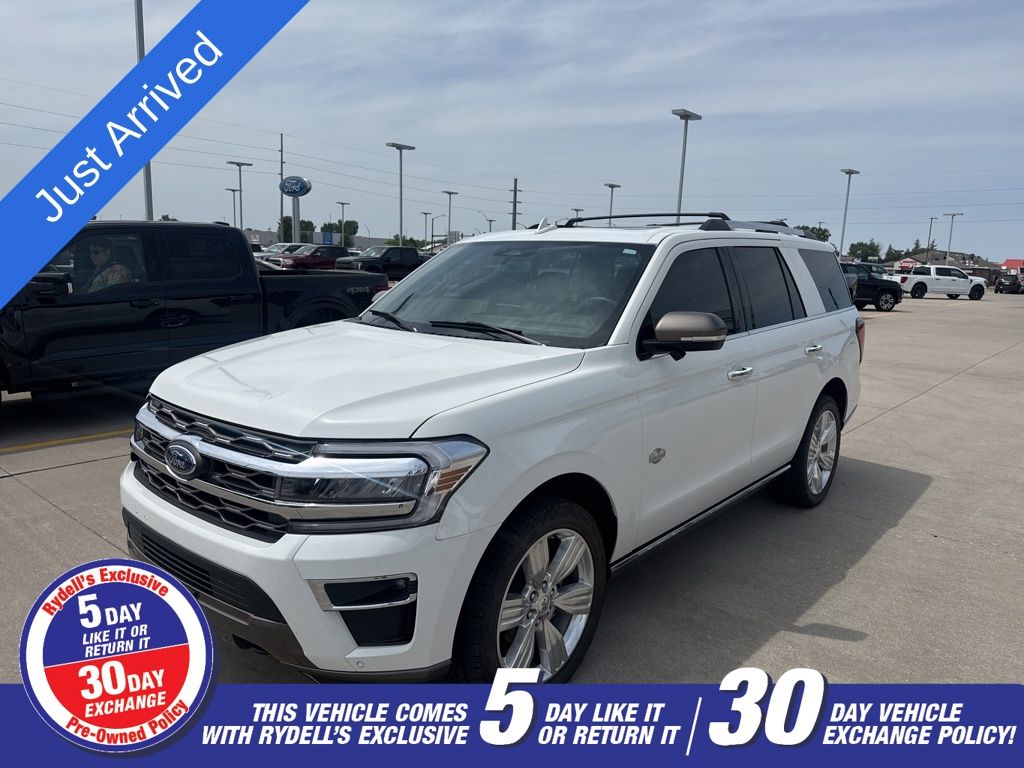 White Metallic 2024 Ford Expedition SUV / Crossover Four-Wheel Drive Automatic