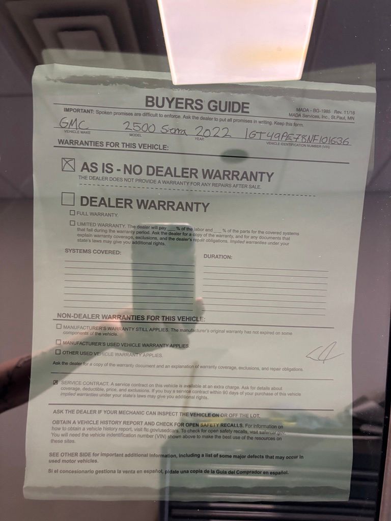 Used 2022 GMC Sierra 2500HD Truck