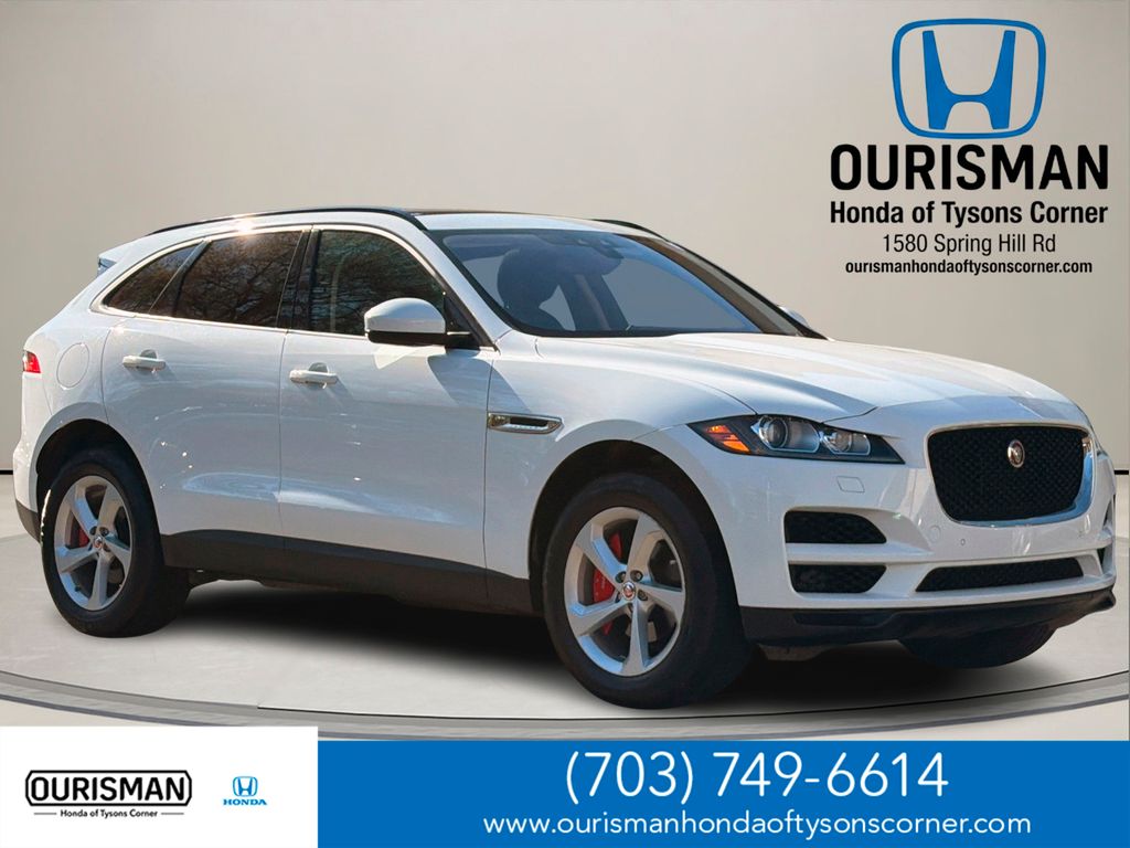 Fuji White 2018 Jaguar F-PACE 25t Premium AWD SUV / Crossover All-Wheel Drive 8-Speed Automatic