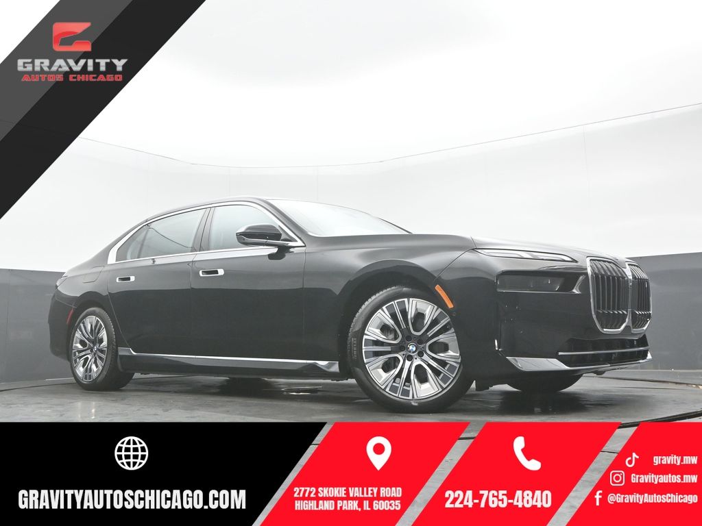 Black Sapphire Metallic 2023 BMW i7 Sedan All-Wheel Drive Automatic