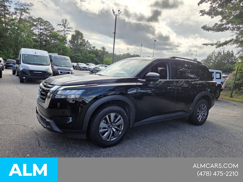 Used 2025 Black Nissan SV image 4