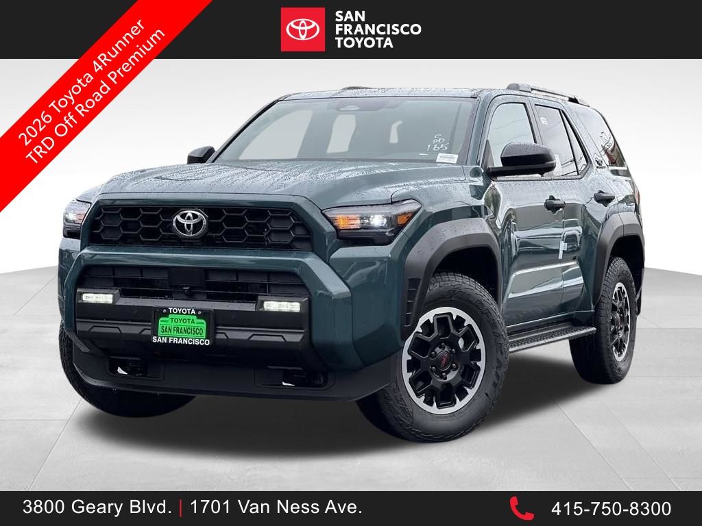 Everest 2026 Toyota 4Runner SUV / Crossover Four-Wheel Drive 8-Speed Automatic