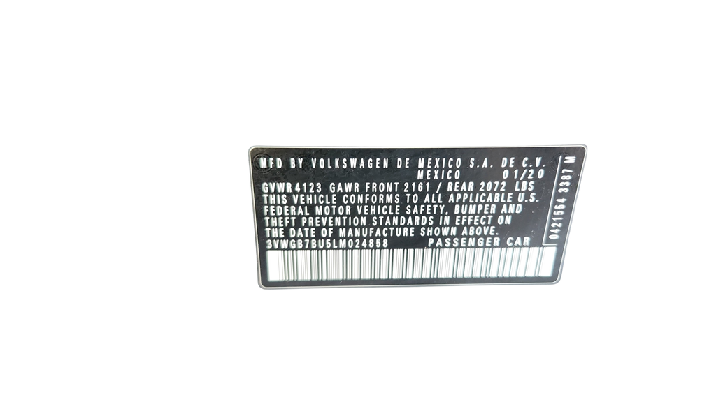 2020 Volkswagen Jetta