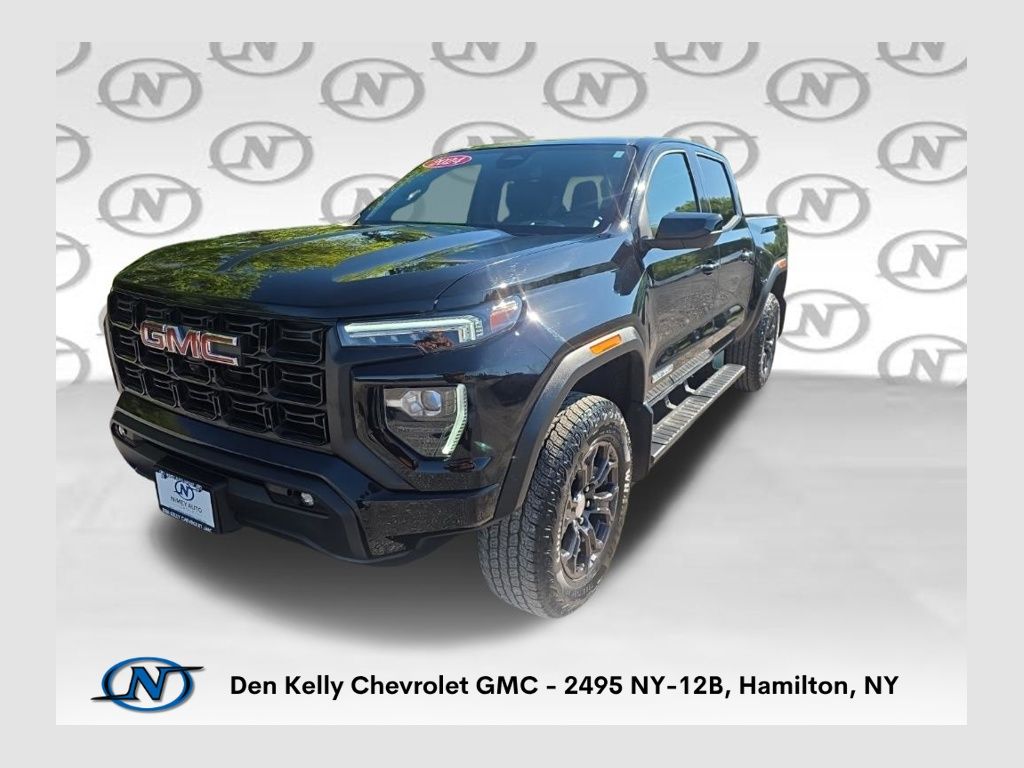 Onyx Black 2024 GMC Canyon Pickup Truck Four-Wheel Drive 8-Speed Automatic