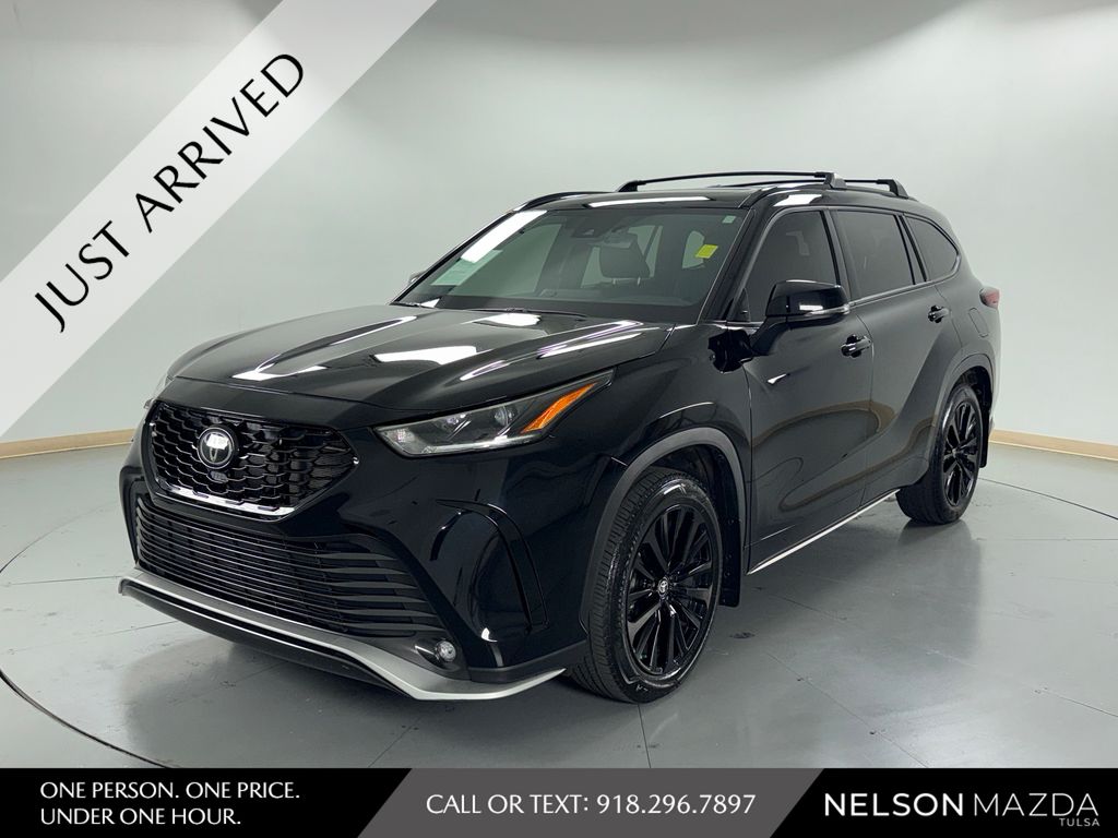 Midnight Black Metallic 2024 Toyota Highlander SUV / Crossover Front-Wheel Drive 8-Speed Automatic
