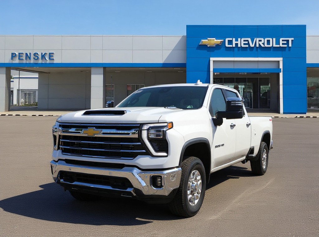 Summit White 2026 Chevrolet Silverado 3500HD Pickup Truck Four-Wheel Drive Automatic