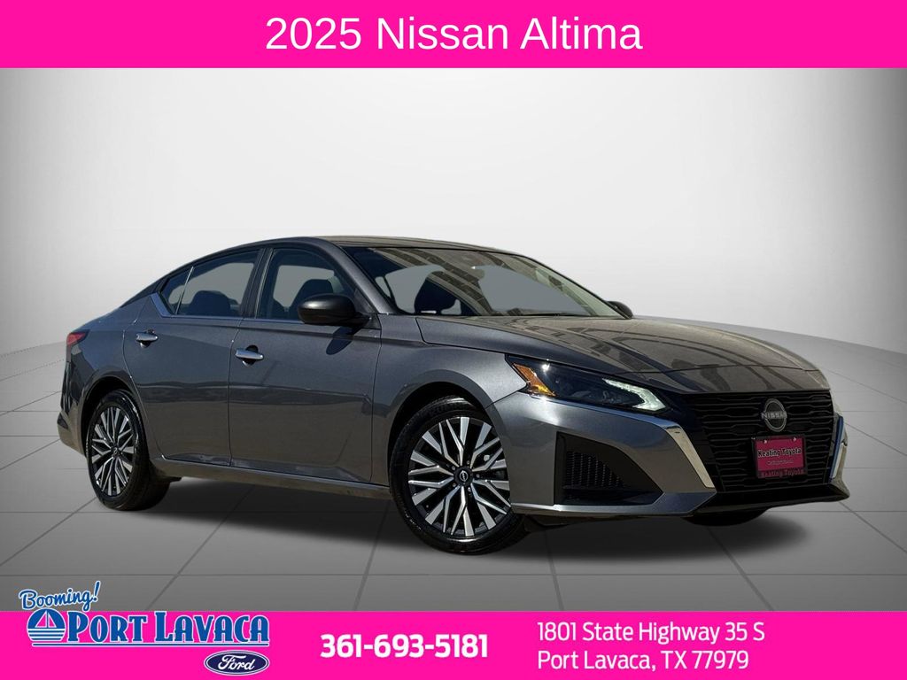 Gray (Gun Metallic) 2025 Nissan Altima 2.5 SV FWD Sedan Front-Wheel Drive Continuously Variable Transmission