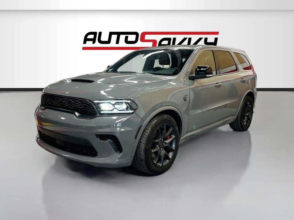 Used 2023 Destroyer Gray Clearcoat Dodge SRT Hellcat Premium image 3