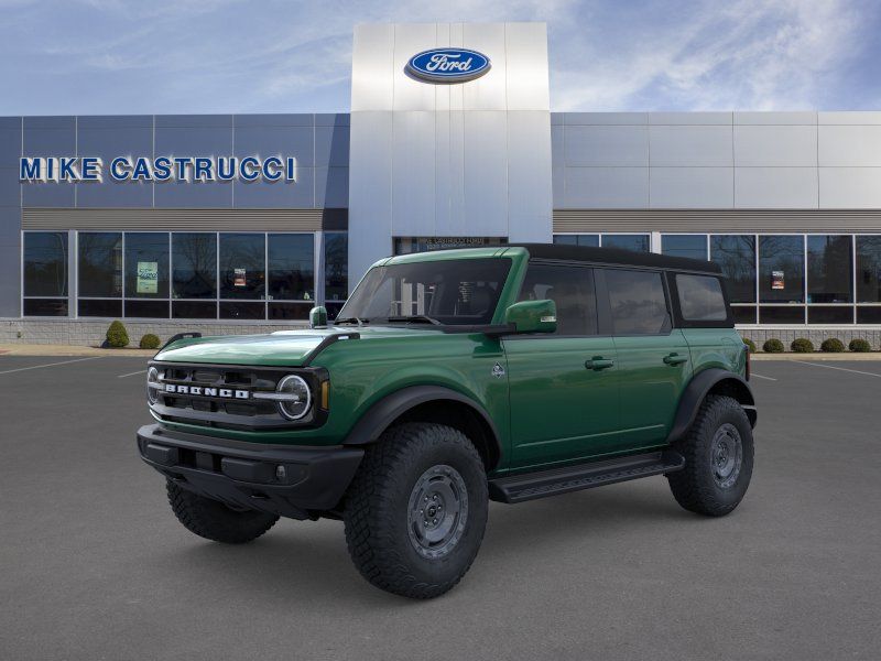Eruption Green Metallic 2025 Ford Bronco Outer Banks 4-Door 4WD SUV / Crossover Four-Wheel Drive Automatic