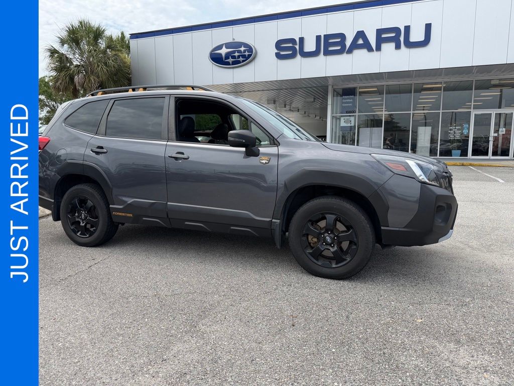 Magnetite Gray Metallic 2022 Subaru Forester Wilderness Crossover AWD SUV / Crossover All-Wheel Drive Continuously Variable Transmission